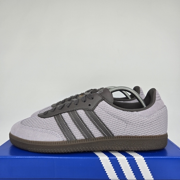 New adidas Samba OG Glory Grey Charcoal Men's Shoes Size 10